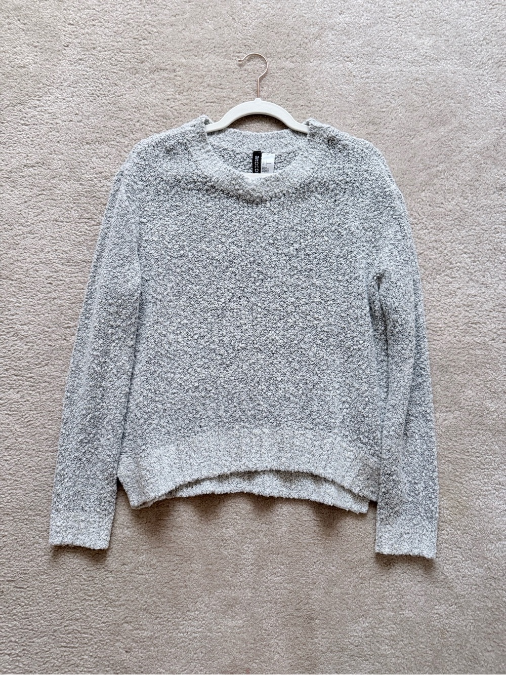H&M Cozy Boucle Knit Sweater